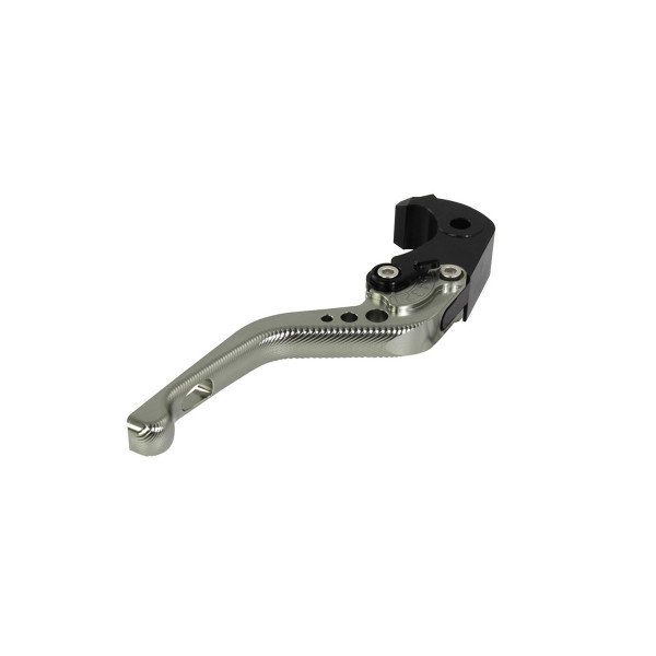 biketek Biketek adjustable cnc brake lever short  - titanium / black adjuster - #b06s